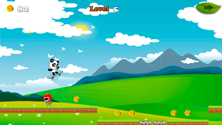 برنامه‌نما Panda Skater عکس از صفحه