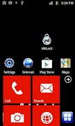 Windroid transparent MX theme screenshot 3