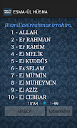 Esma-ül Hüsna Ezber 截图 1