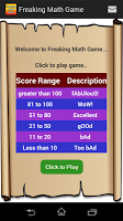 Freaking Math Game screenshot 3
