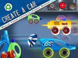 Create A Car  Kids Garage Game 海报