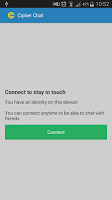 Cipher Chat Private Messenger capture d'écran 1