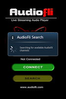Audiofli Player syot layar 1