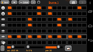 3 Schermata PocketBand - Social DAW