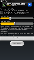 Flashlight Stroboscope Free screenshot 5