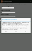 Device Identfiers screenshot 5