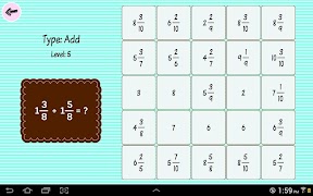 Fraction Bingo (Lite) captura de pantalla 4