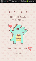 YongYong(Love) go locker theme Ekran Görüntüsü 1