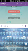Keyboard Theme Shield Sky screenshot 2