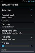 برنامه‌نما acWidgets: Your Clock عکس از صفحه