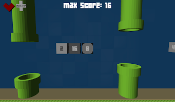 Flappy 2048 3D screenshot 5