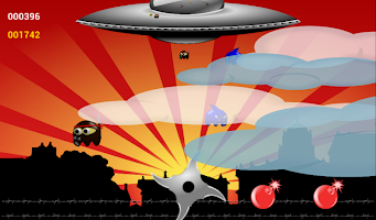 Ninja vs Aliens স্ক্রিনশট 5