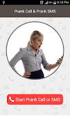 Prank Call & Prank SMS poster