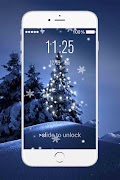 برنامه‌نما Christmas Live Lock Screen Pro عکس از صفحه