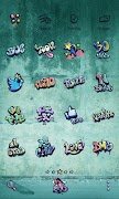 Graffiti Dodol Theme screenshot 3