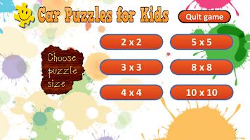 Car Puzzles for Kids poster