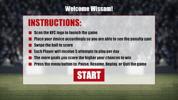 KFC Football Challenge poster