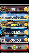 Reloj del mundo tiempo Widget captura de pantalla 1