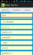 Fancy Text Pro captura de pantalla 3