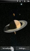 Solar System 3D Wallpaper Lite poster