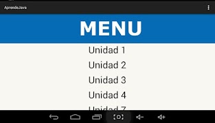 Aprende Java captura de pantalla 4