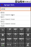 Comtor Toma Pedido Demo Screenshot 2