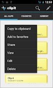 ClipIT - Clipboard Manager screenshot 5
