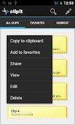 ClipIT - Clipboard Manager syot layar 5
