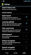 Quickdroid Search syot layar 4