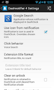 DashNotifier for DashClock ảnh chụp màn hình 3