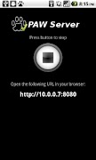 PAW Server für Android Screenshot 1