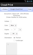برنامه‌نما Cloud Print My Gmail عکس از صفحه