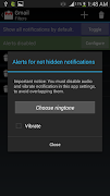 Notifications filter screenshot 3