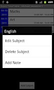 Time Table Pro captura de pantalla 4