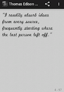 Thomas Edison Quotes Pro captura de pantalla 4