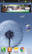 瀑布时钟天气小工具 截图 6