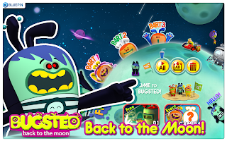 BUGSTED back to the moon poster