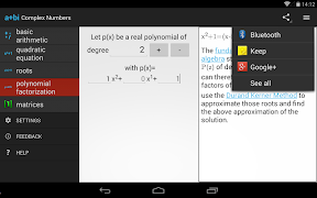 Complex Numbers Calculator screenshot 4