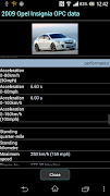 5 Schermata Car Specifications