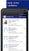 2 Schermata StepStone DirectSearch App