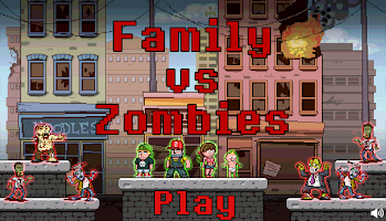 Family vs Zombies Poster