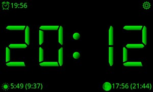AdyClock - Night clock, alarm plakat