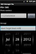 Gerente de SMS Lite imagem de tela 2