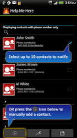 HelpMeHere screenshot 1