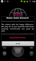 Mader Radio Network captura de pantalla 1
