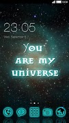 برنامه‌نما You Are My Universe Theme عکس از صفحه