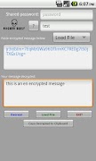 برنامه‌نما Encrypted Messages Plus عکس از صفحه