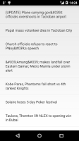 Philippines Clock & RSS Widget Screenshot 1