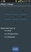 Music timer poster