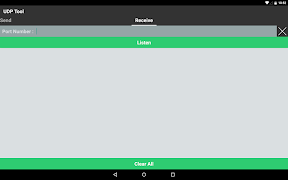 برنامه‌نما UDP Tool عکس از صفحه